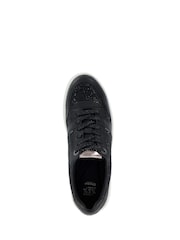 črna - Dune London Evangelyn Flatform Lace-Up Trainers - Slika 5 iz 6