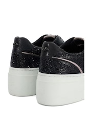 črna - Dune London Evangelyn Flatform Lace-Up Trainers - Slika 6 iz 6