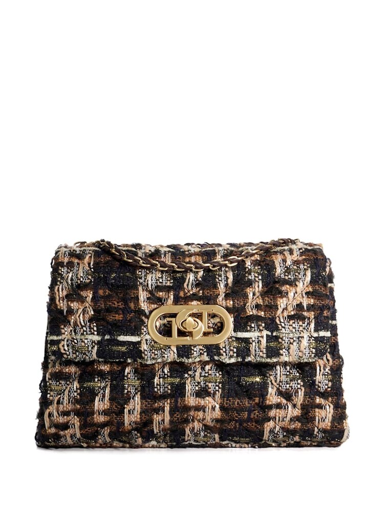 Dune London Dark Black Small Regent Quilted Shoulder Bag - Image 2 of 6