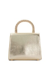 Dune London Gold Bolenna Brooch Trim Bag - Image 3 of 5