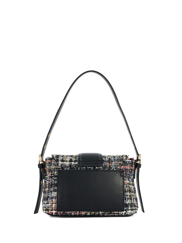 Dune London Blue Print Dara Pocket Front Shoulder Bag - Image 2 of 4