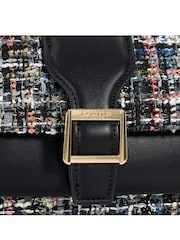 Dune London Blue Print Dara Pocket Front Shoulder Bag - Image 3 of 4
