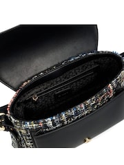 Dune London Blue Print Dara Pocket Front Shoulder Bag - Image 4 of 4