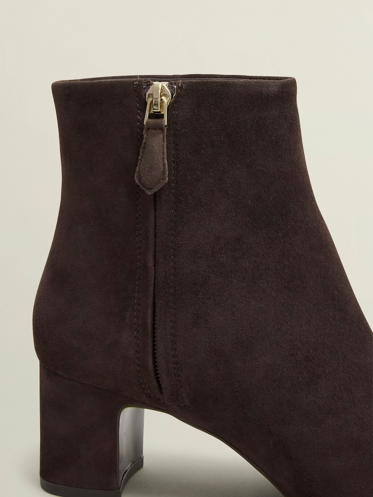Hobbs Brown Rochelle Ankle Boots - Image 6 of 6 Hobbs Brown Rochelle Ankle Boots - Image 6 of 6