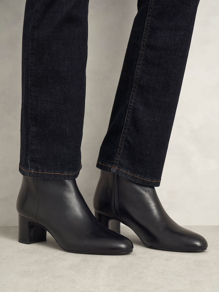 Hobbs Black Rochelle Ankle Boots - Image 1 of 4 Hobbs Black Rochelle Ankle Boots - Image 1 of 4