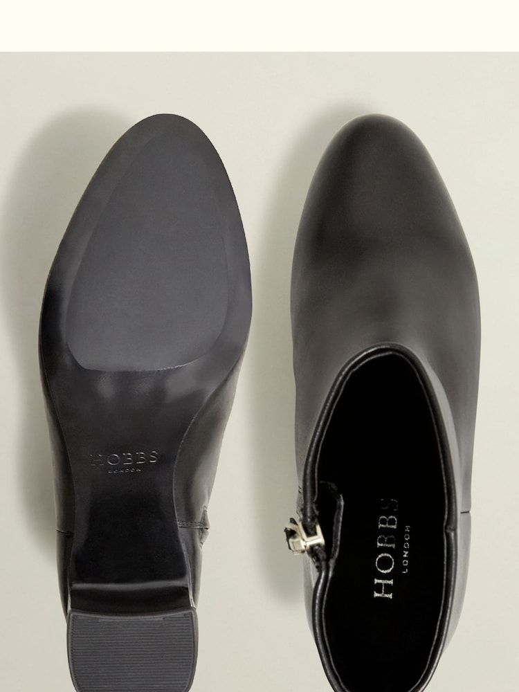 Hobbs Black Rochelle Ankle Boots - Image 2 of 4 Hobbs Black Rochelle Ankle Boots - Image 2 of 4