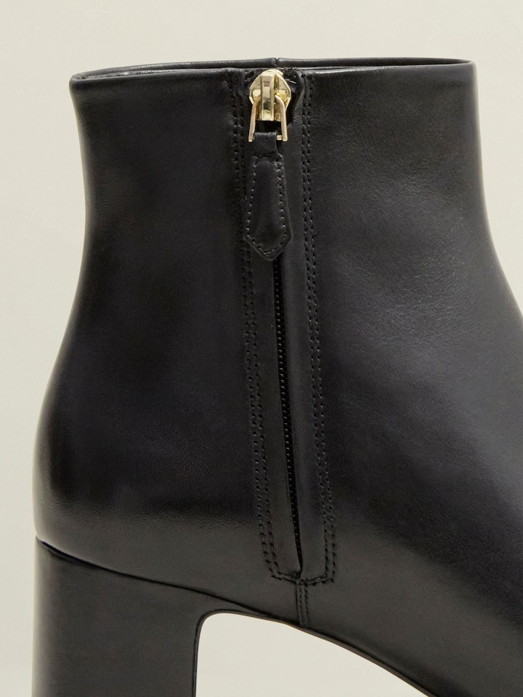 Hobbs Black Rochelle Ankle Boots - Image 4 of 4 Hobbs Black Rochelle Ankle Boots - Image 4 of 4