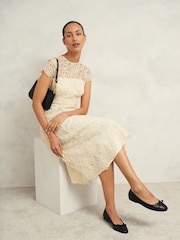Hobbs Black Priya Ballerinas - Image 2 of 6
