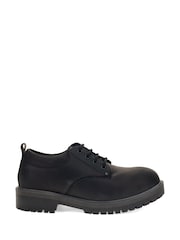 črna - Pavers na vezalke; z vezalkami Leather čevlji - Slika 1 iz 5