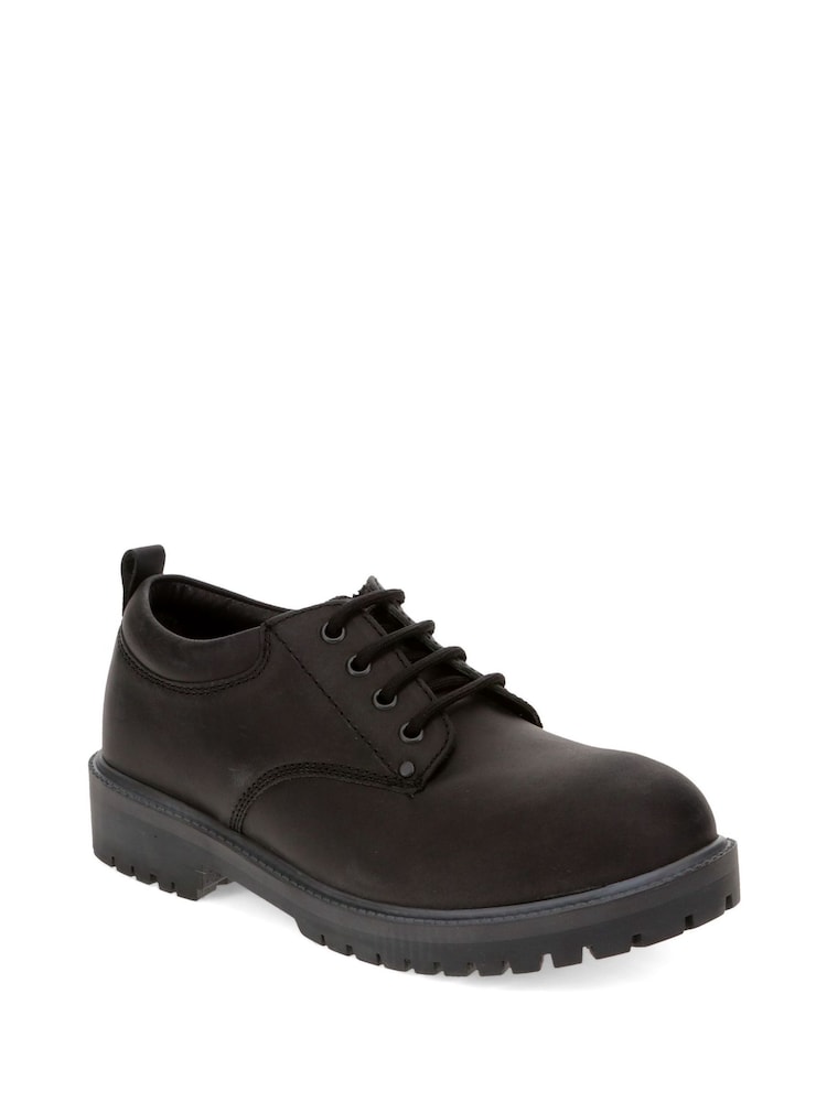 črna - Pavers na vezalke; z vezalkami Leather čevlji - Slika 2 iz 5
