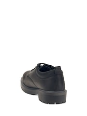 črna - Pavers na vezalke; z vezalkami Leather čevlji - Slika 3 iz 5