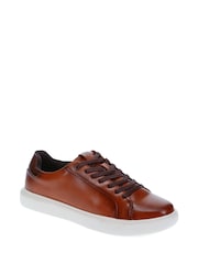 Marrón - Zapatillas de deporte de espuma viscoelástica de Pavers - Imagen 2 de 5