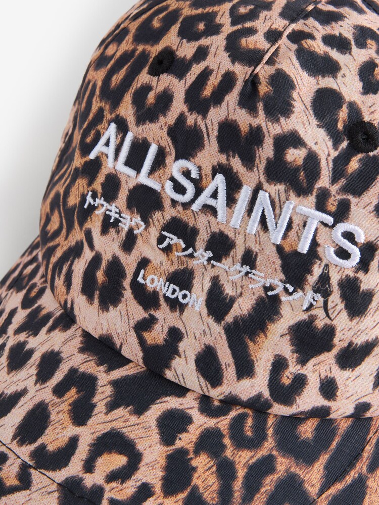 Buy smALLSAINTS Leopard Underground Baseball Cap from the  display picture 2