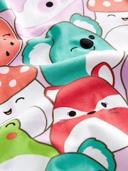 Розового/зеленого цвета - Короткая пижама Squishmallows 100% из хлопка 2 в упаковке (5-14лет) - Image 9 of 9