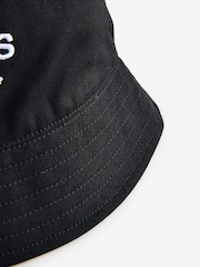 smALLSAINTS Black Underground Bucket Hat - Image 7 of 8
