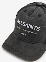 smALLSAINTS Washed Grey Underground Baseball Cap - Image 2 of 3