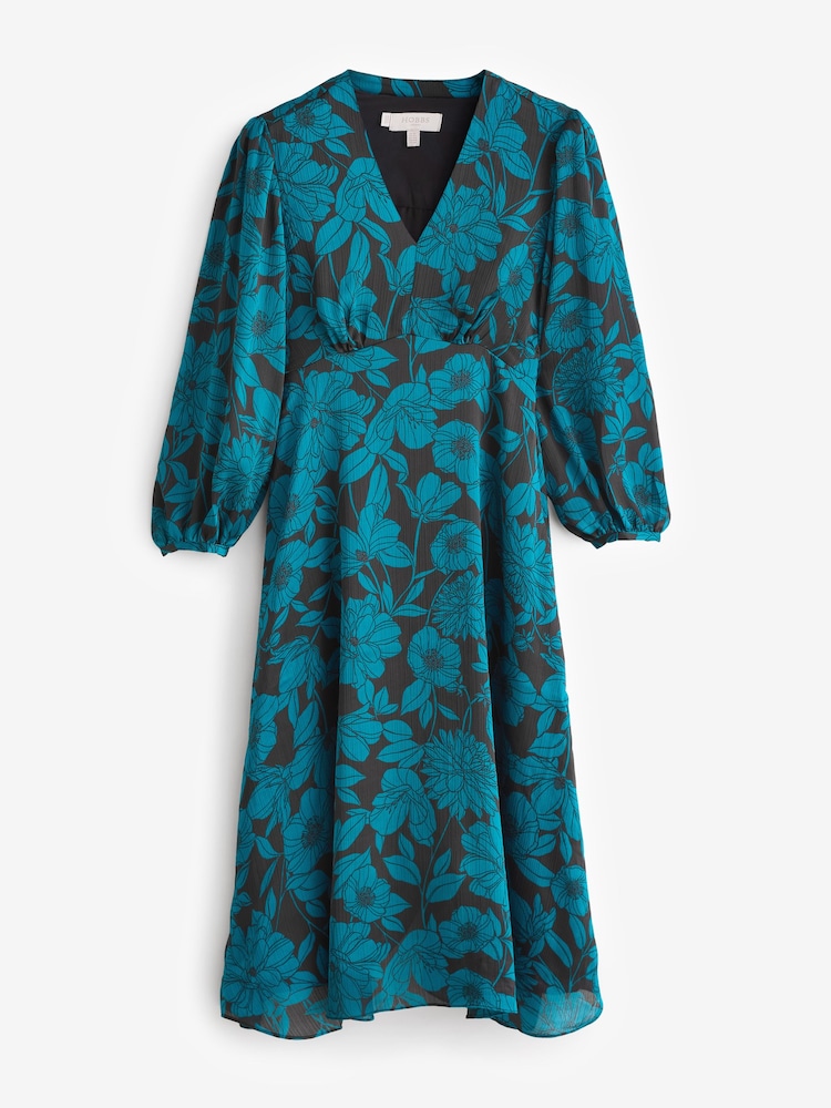 Hobbs Black Petite Romina Dress - Image 5 of 5 Hobbs Black Petite Romina Dress - Image 5 of 5