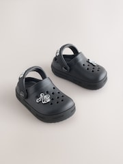 smALLSAINTS Black Clog Sandals - Image 2 of 7