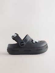 smALLSAINTS Black Clog Sandals - Image 3 of 7