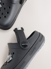 smALLSAINTS Black Clog Sandals - Image 6 of 7