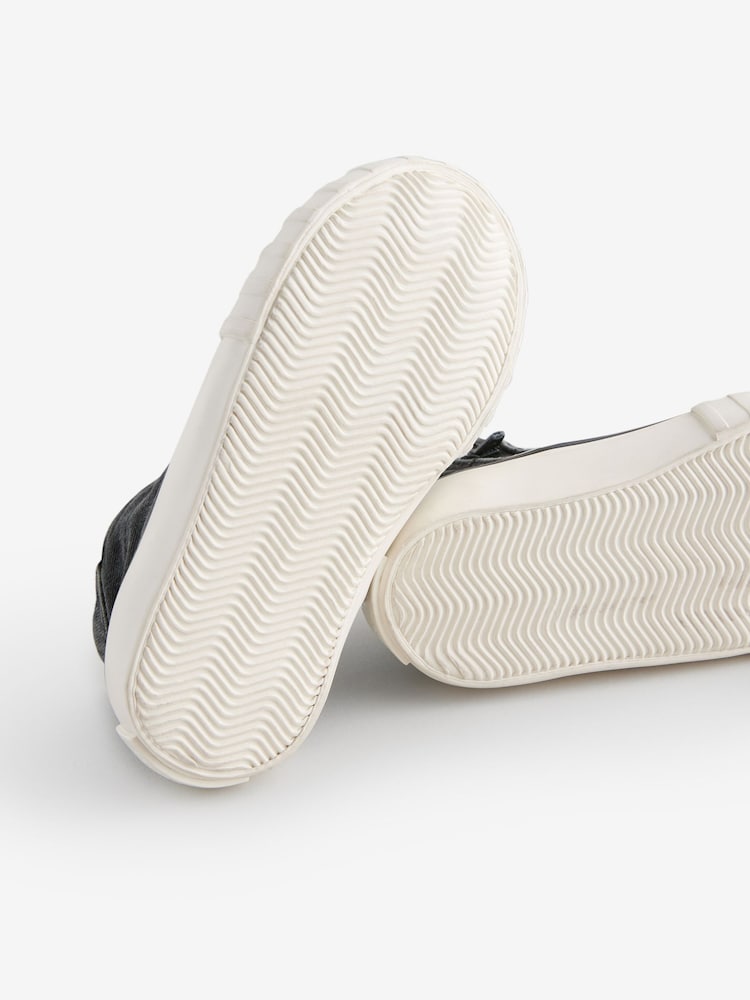 Grau - smALLSAINTS Print High Top Trainers - Image 5 of 5