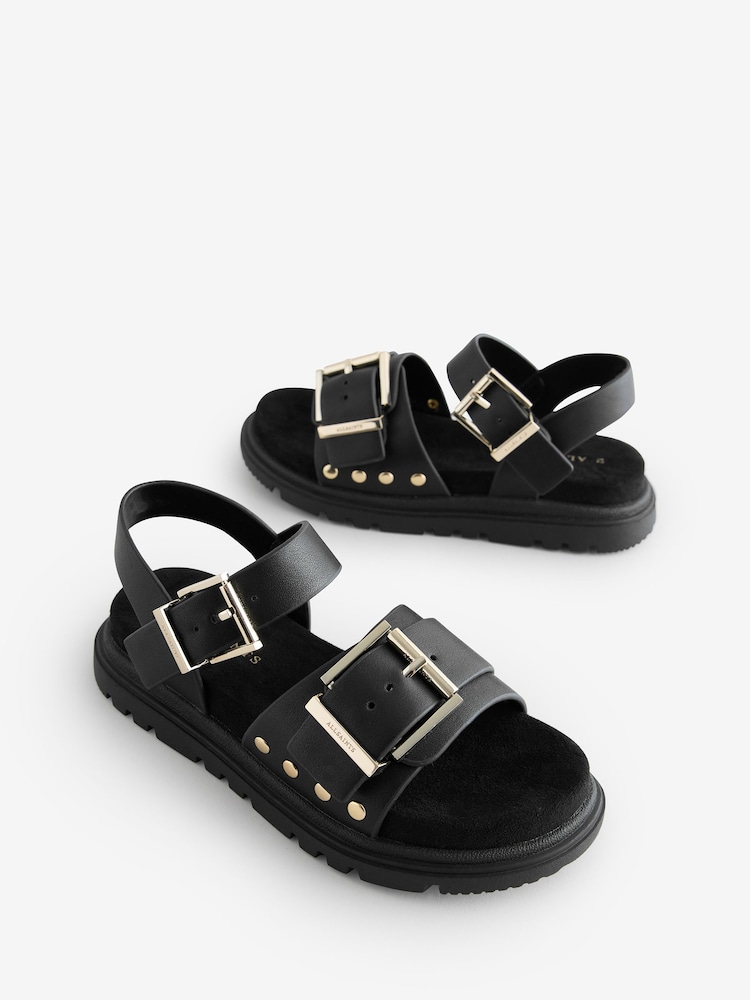 smALLSAINTS Buckle Leather Sandals - Image 1 of 4