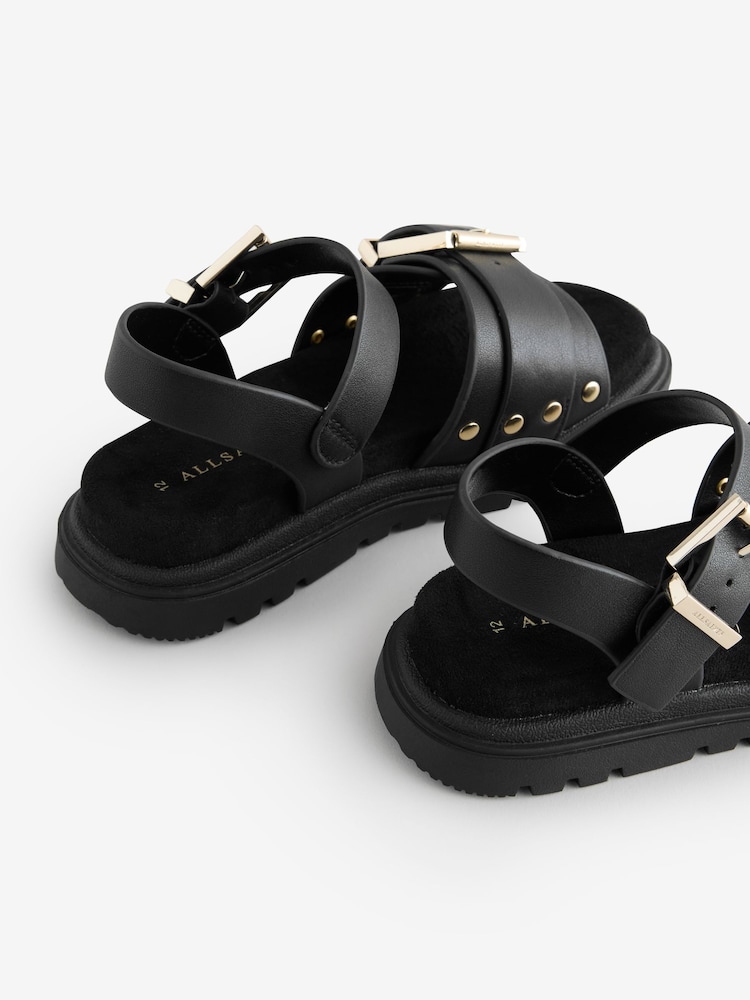 smALLSAINTS Buckle Leather Sandals - Image 4 of 4