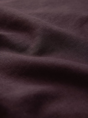 Burgundy Jersey Drape T-Shirt - Image 7 of 7