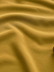 Ochre Yellow Long Sleeve Boho Mesh Blouse - Image 7 of 7