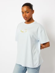 Skinnydip Blue Strawberry Shortcake Flower T-Shirt - Image 3 of 5