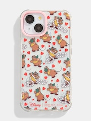 Skinnydip Red Disney Gus Ditsy Heart iPhone 14 Pro Case - Image 1 of 5