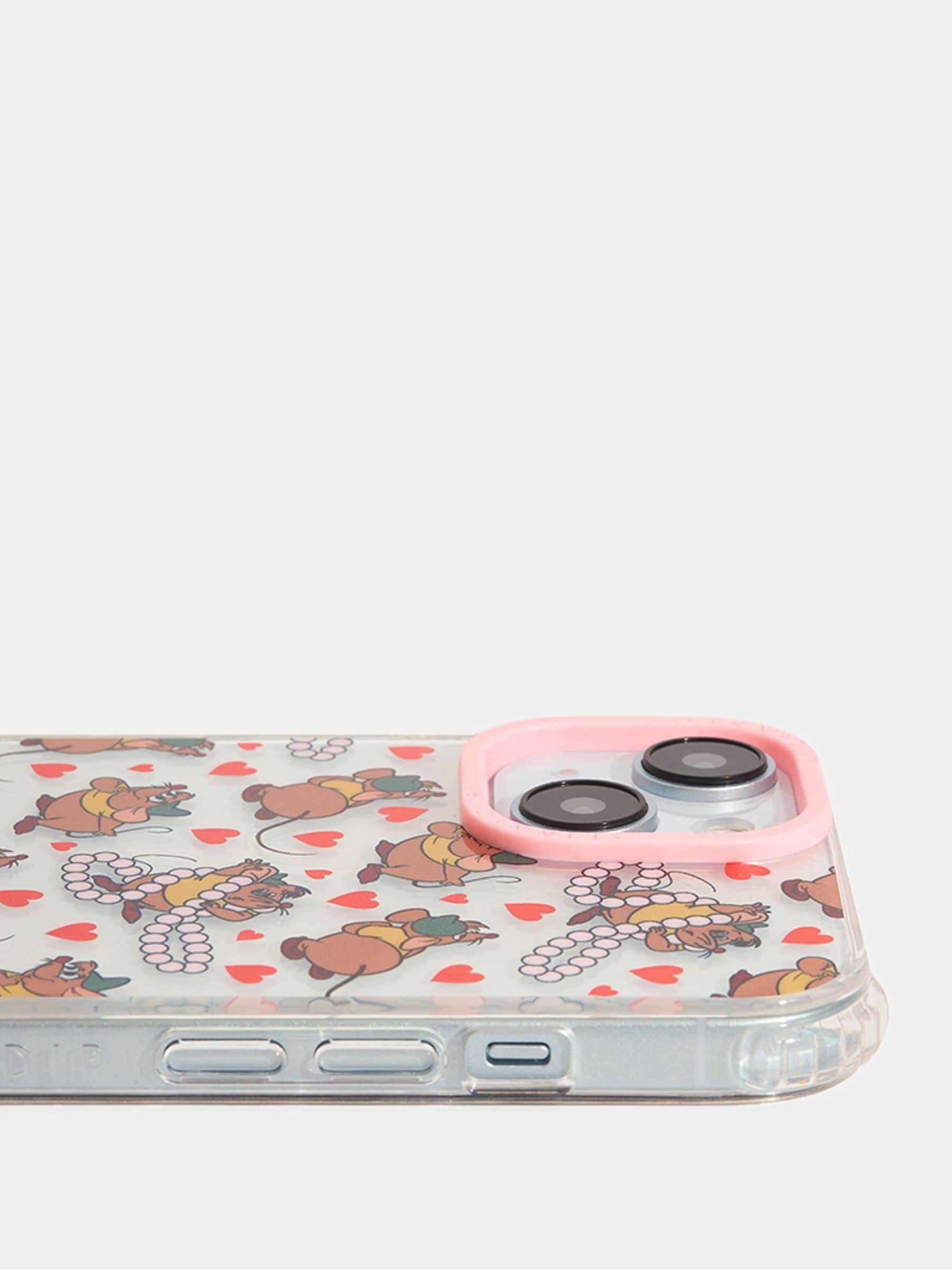 Buy Skinnydip Red Disney Gus Ditsy Heart iPhone 14 Pro Case