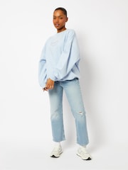 Skinnydip Blue All My Love Blue Sweatshirt - Image 1 of 4