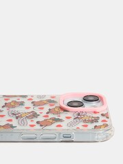 Skinnydip Red iPhone 16 Pro Case Care Bears Glitter - Image 3 of 5
