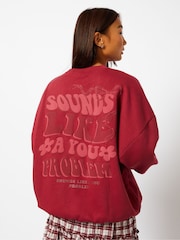Skinnydip Pink Sounds Like A You Problem Sweatshirt - Image 3 of 4