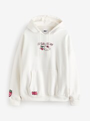 Skinnydip Hello Kitty Fruit White Hoodie - Image 1 of 1