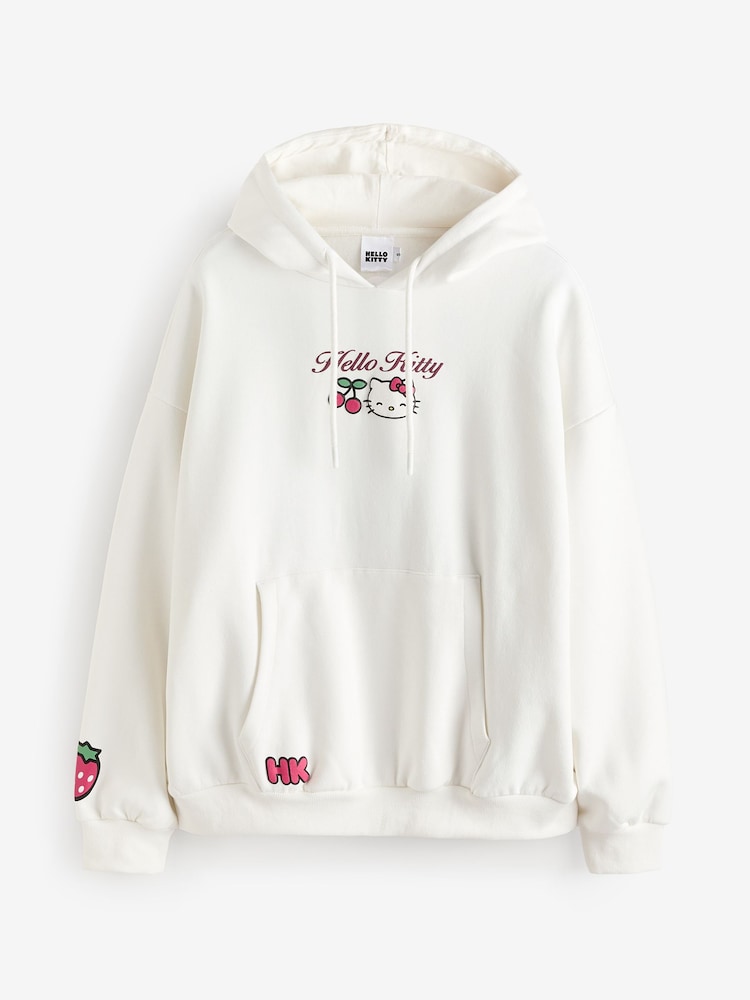 Skinnydip Hello Kitty Fruit White Hoodie - Image 1 of 1