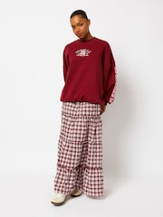 Skinnydip Red Disney Cruella Varsity Sweatshirt - Image 1 of 6