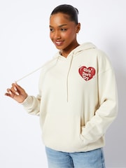 Skinnydip Girls Don't Cry White Hoodie - Image 2 of 4