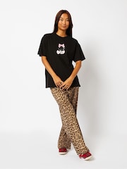 Skinnydip x Kuromi Teddy Black T-Shirt - Image 2 of 4