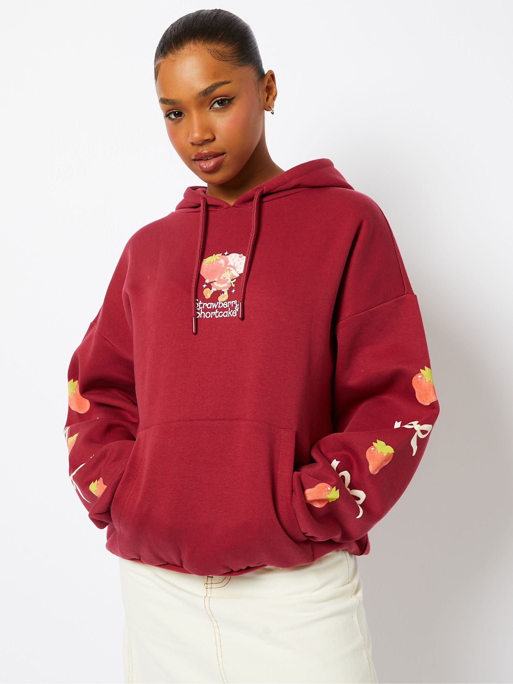 Buy Skinnydip Pink Strawberry Shortcake Hoodie from Next USA