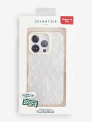 Skinnydip White iPhone 16 Plus Case Bow Stripe - Image 1 of 1