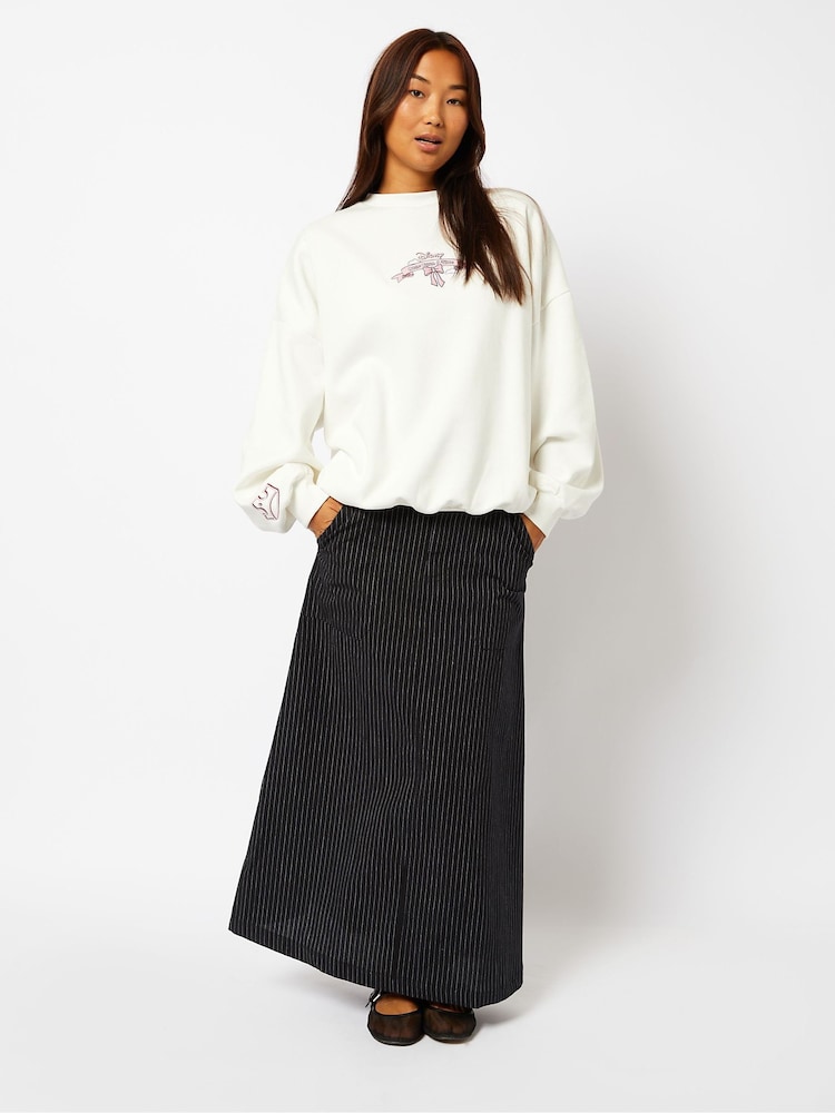 Skinnydip Disney Living In A Daydream White Sweatshirt - Image 1 of 4