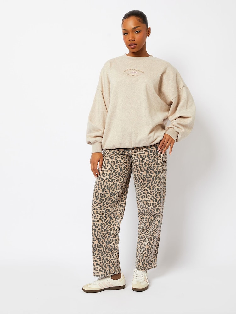 Skinnydip Your Opinions Matter Brown Sweatshirt - Image 1 of 4