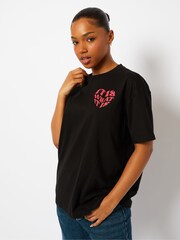 Skinnydip It Is What It Is Black T-Shirt - Image 3 of 4