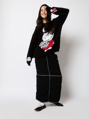 Skinnydip Miffy Knitted Black Jumper - Image 3 of 4