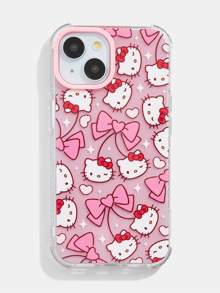 Hello Kitty x Skinnydip Red Cherry Repeat iPhone 16 Pro Max Case - Image 1 of 4