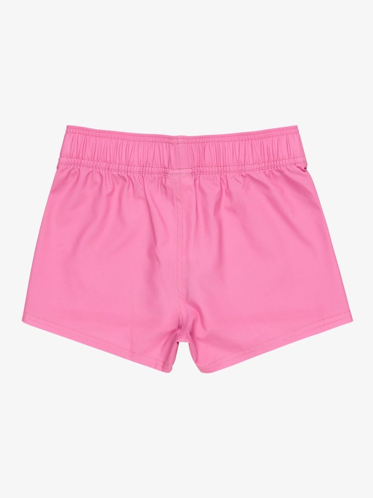 Roxy Pink Essentials Logo Board Shorts - Image 2 of 3