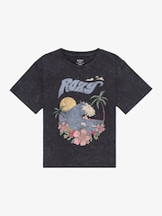 Roxy Gone To California Graphic Logo 100% Cotton T-Shirt - صورة 1 من 2