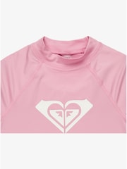 Morado lila - Roxy Girls Wholehearted Long Sleeve Logo Rash Vest - Imagen 2 de 2